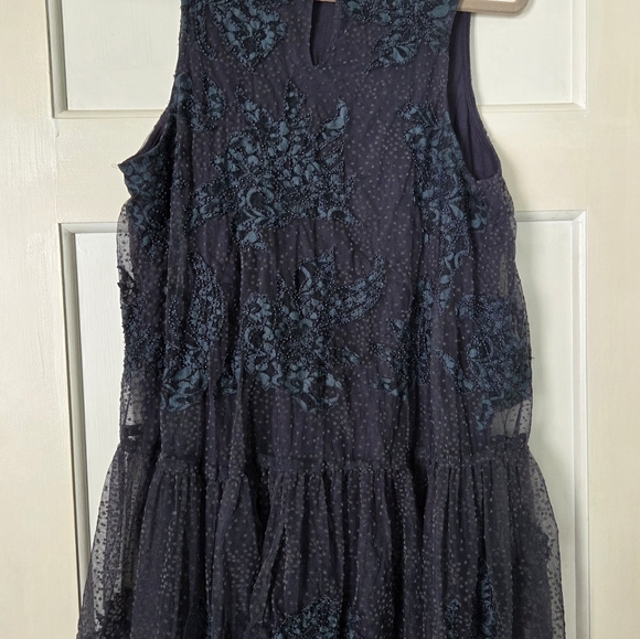 NWT Anthropologie Neomia Applique Lace Tunic Blouse XL - Picture 4 of 5